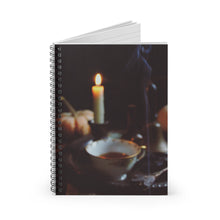 Load image into Gallery viewer, 'By Candlelight' | Spiral Notebook