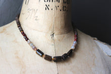Load image into Gallery viewer, Ashlar. Bronzite Beaded Necklace.
