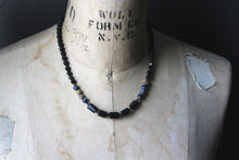 Load image into Gallery viewer, Ashlar. Black Tourmaline Beaded Necklace.