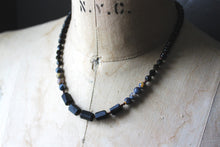 Load image into Gallery viewer, Ashlar. Black Tourmaline Beaded Necklace.