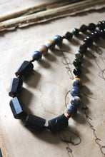 Load image into Gallery viewer, Ashlar. Black Tourmaline Beaded Necklace.