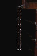 Load image into Gallery viewer, Bala. Beaded Long Gemstone Earrings.