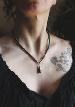 Load image into Gallery viewer, Season of the Witch, Pt.I | La Voisin. Hand-strung Beaded Pendant Necklace.