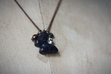 Load image into Gallery viewer, Midsummer Night's Magic  | Changeling. Goldstone Pendant Necklace.