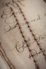 Load image into Gallery viewer, Bala. Beaded Long Gemstone Earrings.