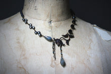 Load image into Gallery viewer, Midsummer Night's Magic  | Love-In-Idleness. Vintage Brass & Gemstone Necklace.