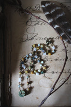 Load image into Gallery viewer, Gentle Spring | Seedling. Beaded Gemstone Necklace.
