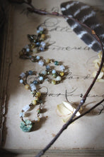 Load image into Gallery viewer, Gentle Spring | Seedling. Beaded Gemstone Necklace.