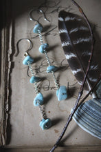 Load image into Gallery viewer, Pell | No.2. Gemstone Ladder Earrings.