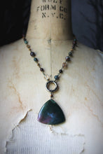 Load image into Gallery viewer, The Forest Haunt  | Old Growth. Gemstone Beaded Pendant Necklace.