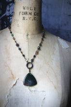 Load image into Gallery viewer, The Forest Haunt  | Old Growth. Gemstone Beaded Pendant Necklace.