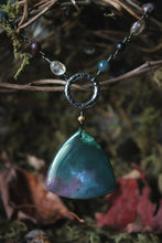 Load image into Gallery viewer, The Forest Haunt  | Old Growth. Gemstone Beaded Pendant Necklace.