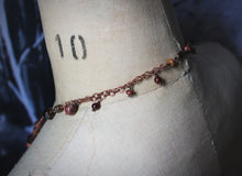 Load image into Gallery viewer, The Forest Haunt  | Brandy Pond. Long Gemstone Pendant Necklace.