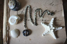 Load image into Gallery viewer, Sea's Rapture | Betwixt & Between. Glass & Gemstone Pendant Necklace.