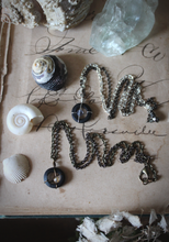 Load image into Gallery viewer, Sea's Rapture | Betwixt & Between. Glass & Gemstone Pendant Necklace.