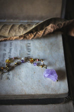 Load image into Gallery viewer, Gentle Spring | Dusk & Dawn. Gemstone Beaded Pendant Necklace.