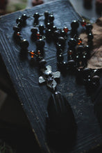 Load image into Gallery viewer, Legend & Lore  | The Dullahan. Gemstone & Artisan Pewter Pendant Necklace.