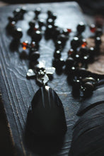 Load image into Gallery viewer, Legend & Lore  | The Dullahan. Gemstone & Artisan Pewter Pendant Necklace.