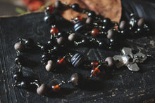 Load image into Gallery viewer, Legend & Lore  | The Dullahan. Gemstone & Artisan Pewter Pendant Necklace.