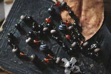 Load image into Gallery viewer, Legend & Lore  | The Dullahan. Gemstone & Artisan Pewter Pendant Necklace.