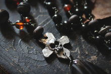 Load image into Gallery viewer, Legend & Lore  | The Dullahan. Gemstone & Artisan Pewter Pendant Necklace.