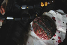 Load image into Gallery viewer, Legend & Lore  | Bloody Mary. Beaded Gemstone Pendant Necklace.