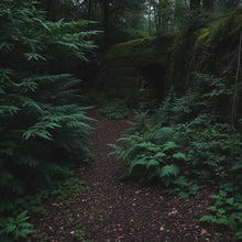 Load image into Gallery viewer, LAST ONE. Wychwood. Storyteller Series. First Edition. Unisex Hand Knit Scarf.