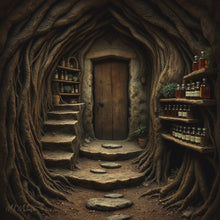 Load image into Gallery viewer, Lu's Bower Home. Storyteller Series. FIRST EDITION. Hand Crocheted Unisex Scarf.