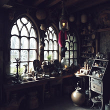 Load image into Gallery viewer, The Tidings Curiosity Shoppe. Storyteller Series. LIMITED EDITION. Hand Crocheted Scarf.