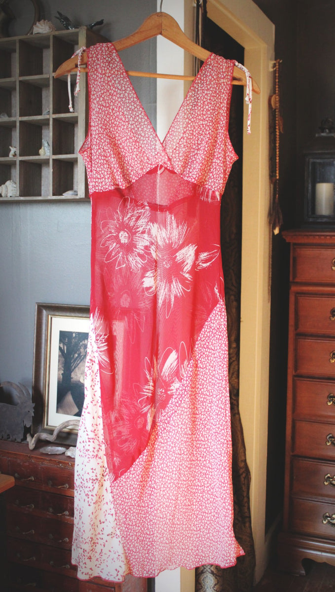 jonathan martin maxi dress JONATHAN MARTIN Sheer Slip Dress – C L O V E N