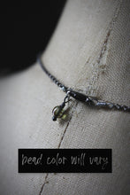 Load image into Gallery viewer, Cathedral. Antiqued Silver & Gunmetal Pendant Necklace.