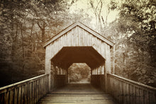 Load image into Gallery viewer, "Covered Bridge". Original Artwork Photography Print.