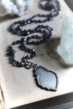 Load image into Gallery viewer, Nine Daughters  |  Crest. Hand-knotted Glass & Gemstone Necklace.