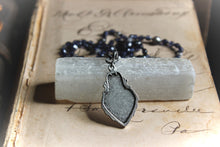 Load image into Gallery viewer, Nine Daughters  |  Crest. Hand-knotted Glass & Gemstone Necklace.