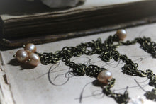Load image into Gallery viewer, Nine Daughters  |  Kólga. Freshwater Pearl & Crystal Headchain.