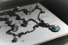 Load image into Gallery viewer, Nine Daughters  |  Kólga. Freshwater Pearl & Crystal Headchain.