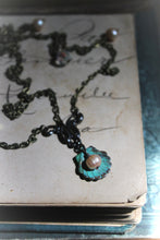 Load image into Gallery viewer, Nine Daughters  |  Kólga. Freshwater Pearl & Crystal Headchain.