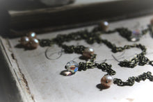 Load image into Gallery viewer, Nine Daughters  |  Kólga. Freshwater Pearl & Crystal Headchain.