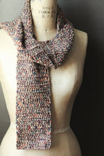 Load image into Gallery viewer, Lu's Bower Home. Storyteller Series. FIRST EDITION. Hand Crocheted Unisex Scarf.