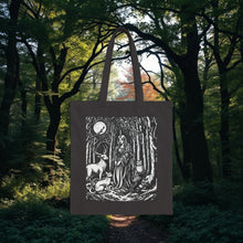 Load image into Gallery viewer, A Girl &amp; Her Forest Friends |  Canvas Tote Bag