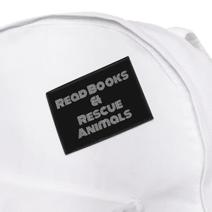 Read Books & Rescue Animals | Iron-On Patch