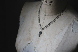 Northern Lights | The Conjurer || Deep Roots. Artisan Pewter & Labradorite Necklace.