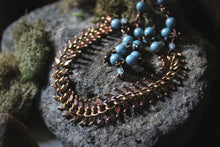 Load image into Gallery viewer, Along the River |  Bluegill. Beaded Chain Accent Necklace.