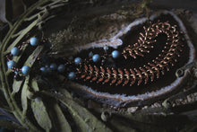 Load image into Gallery viewer, Along the River |  Bluegill. Beaded Chain Accent Necklace.