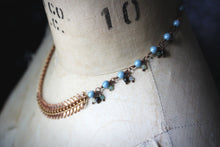 Load image into Gallery viewer, Along the River |  Bluegill. Beaded Chain Accent Necklace.