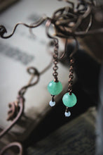 Load image into Gallery viewer, Rivulet, No.1  |  Gemstone Drop Earrings.
