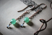 Load image into Gallery viewer, Rivulet, No.1  |  Gemstone Drop Earrings.