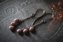 Load image into Gallery viewer, Ambrosia II  |  Glass Droplet Earrings.