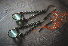 Load image into Gallery viewer, Nestle  |  Gemstone Drop Earrings.
