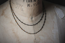 Load image into Gallery viewer, All Hallow&#39;s Eve. Hand-beaded Faceted Crystal Necklace.